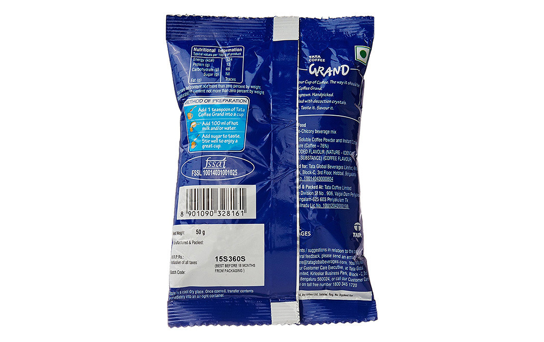 Tata Coffee Grand    Pack  90 grams